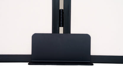 静科 SSP 自立式吸音パネル SDM-1800（1800×900mm）：T字型固定脚の取付部アップ｜メーカー公式写真